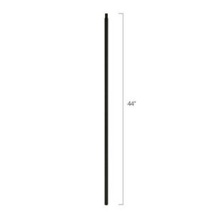 Steel Tube Spindles - 5/8 in. Square Series With Dowel Top