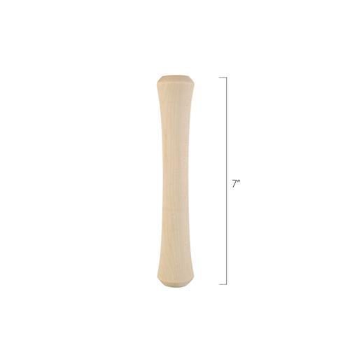 Round Wood Collars - 7 in. Length