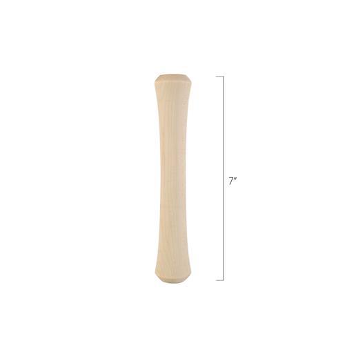 Round Wood Collars - 7 in. Length