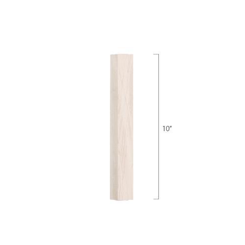 Square Wood Collars - 10 in. Length (Iron Balusters Canada)