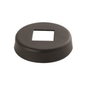 Base Collars – 1/2 in. Square – Satin Black